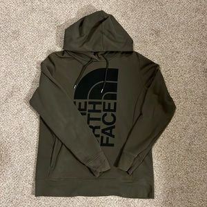 Green North Face Hoodie